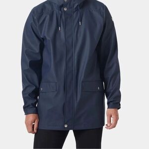 Norse Projects Dark Blue Raincoat